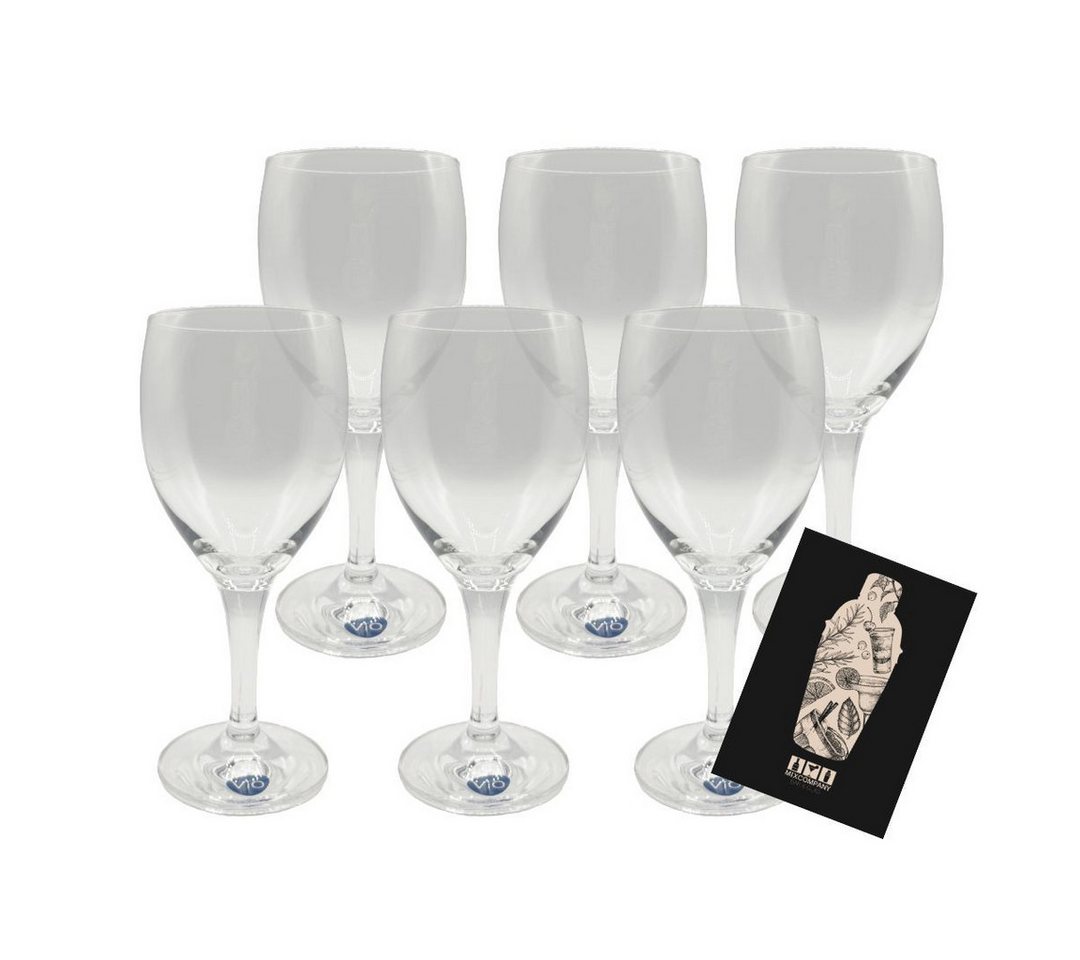 Mixcompany Stiel 6 x Apollinaris Vio Wasser Glas 0,2l Stielglas Tulpe – Transparent Mixcompany Stiel 6 x Apollinaris Vio Wasser Glas 0,2l Stielglas Tulpe – Transparent von Mixcompany