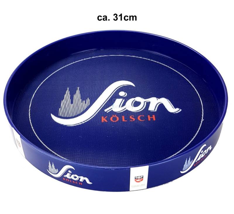 Mixcompany Tablett Sion Kölsch Tablett Serviertablett Kellnertablett blau ca. 31cm Mixcompany Tablett Sion Kölsch Tablett Serviertablett Kellnertablett blau ca. 31cm von Mixcompany