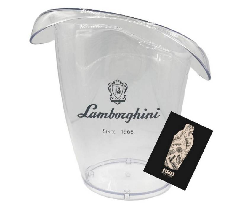 Mixcompany Weinkühler Lamborghini Kühler (ca. 26 x 15 x 25 cm) – Eleganter Champagner- & von Mixcompany