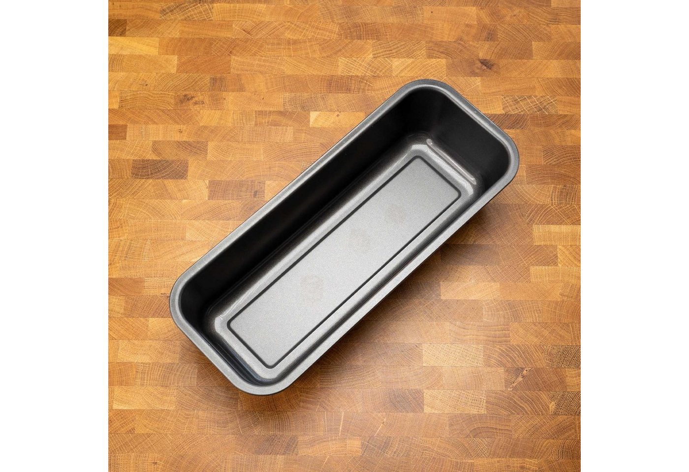 Mixcover Küchenmaschinen-Adapter Kastenform Königskuchenform Brotbackform Kuchenform mit Antihaftbeschichtung 32 cm von Mixcover