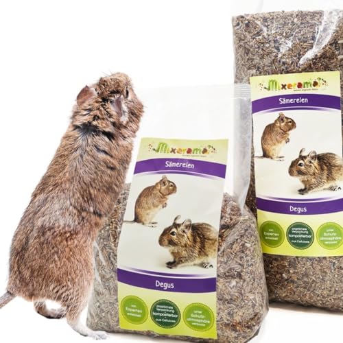 Mixerama Degus Sämereien - getreidefreies Futter aus Saaten für Degus von Mixerama