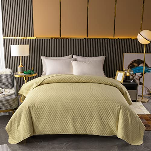 Mixibaby Bettüberwurf Tagesdecke Bettdecke Decke Steppdecke Prägemuster Überwurfdecke leicht, Größe:220 cm x 240 cm, Farbe Bettdecke:Beige D-2 Mixibaby Bettüberwurf Tagesdecke Bettdecke Decke Steppdecke Prägemuster Überwurfdecke leicht, Größe:220 cm x 240 cm, Farbe Bettdecke:Beige D-2 von Mixibaby