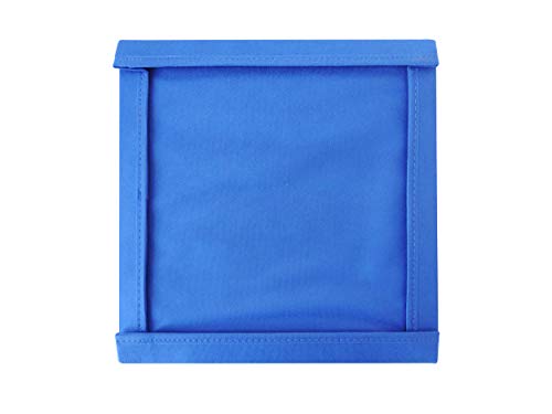 Mixibaby Faltboxdeckel Deckel für Faltkiste Regalkorb Regalkiste Regalbox Aufbewahrungsbox Spielkiste Staubox Korb, Farbe:blau 32 * 32 von Mixibaby