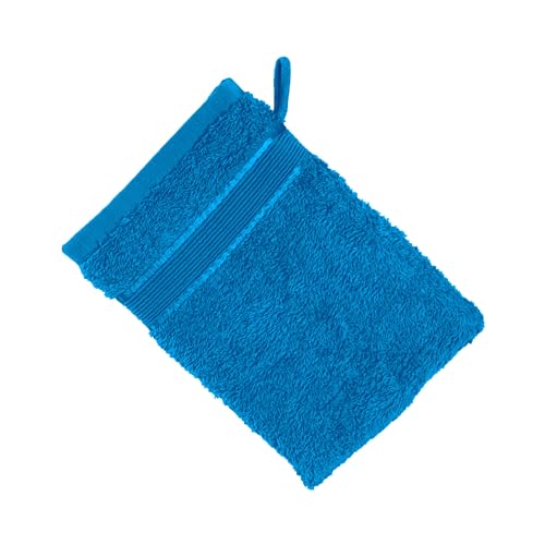 Mixibaby Handtuch Gästetuch Duschtuch Badetuch Saunatuch Waschlappen Sparset Baumwolle, Größe:20 Stück Waschhandschuh 15x21, Farbe:Blau von Mixibaby