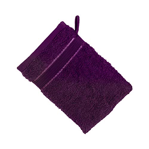 Mixibaby Handtuch Gästetuch Duschtuch Badetuch Saunatuch Waschlappen Sparset Baumwolle, Größe:20 Stück Waschhandschuh 15x21, Farbe:Violett von Mixibaby