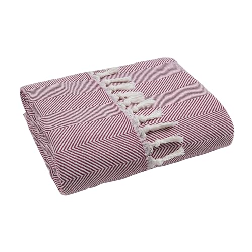 Mixibaby Tagesdecke 150x 200 Wohndecke Wendedecke Kuscheldeck Sofadecke Couchdecke, Farbe:Violett von Mixibaby