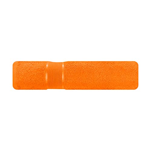 Mixibaby Waschhandschuh, Gästetuch, Handtuch, Duschtuch, Badetuch, Saunatuch aus Frottee, Größe:Waschhandschuh 15x21cm, Farbe:Orange von Mixibaby