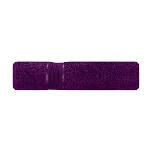 Mixibaby Waschhandschuh, Gästetuch, Handtuch, Duschtuch, Badetuch, Saunatuch aus Frottee, Größe:Waschhandschuh 15x21cm, Farbe:Violett von Mixibaby