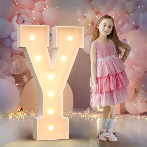 Gigantische Leuchtende Buchstaben Deko Geburtstag,Hochzeitstag,Deko Buchstaben LED Buchstaben,Buchstabe Y Gigantische Leuchtende Buchstaben Deko Geburtstag,Hochzeitstag,Deko Buchstaben LED Buchstaben,Buchstabe Y von Mixifox