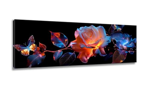 Diamond Painting Erwachsene, Diamond Painting Blume, Diamond Painting Groß xxl 50x150cm, Diamant Painting Bilder, Rose Diamond Painting Eckige Steine, Diamond Painting für Home Decor Wohnzimmer MX-526 Diamond Painting Erwachsene, Diamond Painting Blume, Diamond Painting Groß xxl 50x150cm, Diamant Painting Bilder, Rose Diamond Painting Eckige Steine, Diamond Painting für Home Decor Wohnzimmer MX-526 von Mixmblon