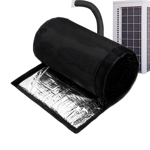 Mixnexorad AC Unit Copper Pipe Sleeve - Wärmereduzierende AC Schlauchisolierung | Staubdichte Abgasschlauch-Accessoires Für Wohnheim Hotel Arbeitsplatz von Mixnexorad