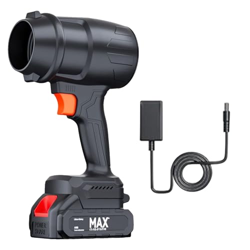 Mixnexorad Akku Gebläse - Handliches Elektro Luftgebläse - Reinigungszubehör Für Büro Elektronik Auto Kompressor Staubwedel Garten Car Hof von Mixnexorad