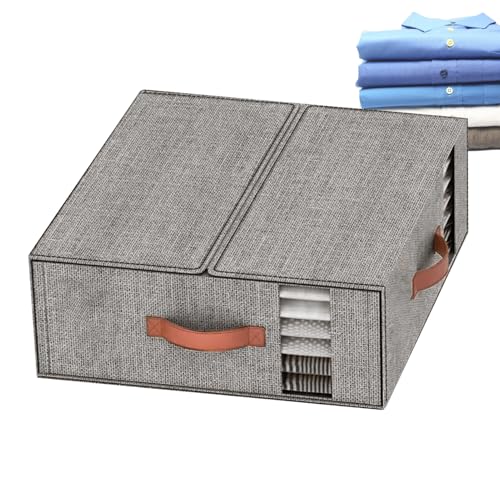 Mixnexorad Bettsachen Aufbewahrungs Organizer, Zusammenklappbare Aufbewahrungsbox für Bettwäsche, Reißverschluss Tasche für Umzug und Aufbewahrung unter Bett, im Schlafzimmer, Schrank und Dachboden Mixnexorad Bettsachen Aufbewahrungs Organizer, Zusammenklappbare Aufbewahrungsbox für Bettwäsche, Reißverschluss Tasche für Umzug und Aufbewahrung unter Bett, im Schlafzimmer, Schrank und Dachboden von Mixnexorad