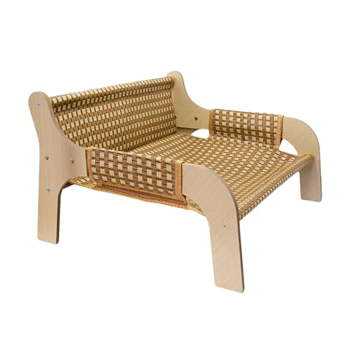 Mixnexorad Katzen Sofa Bett | Haustier Sofa Schlafplatz - Atmungsaktives Möbelstück Kühlliege Für Sommer Wohnzimmer Schlafzimmer Hundesofa Für Kätzchen Kleine Hunde von Mixnexorad