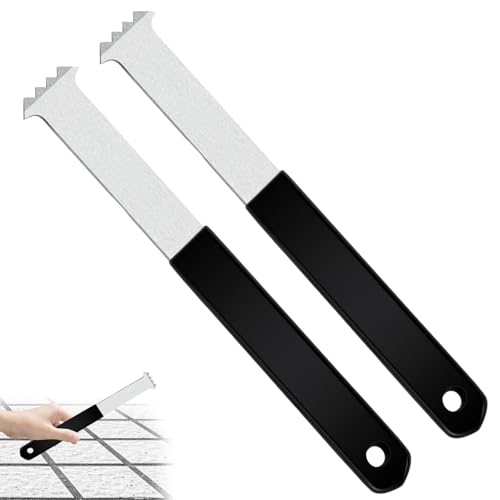 Mixnexorad Paver Extractor Tool, Pflasterstein -Entfernungswerkzeug, 2X Landschaftsgestaltung Block Puller, Ergonomische Multi -Zweck -Remover für die Hardscape -Landschaftsgestaltung des Patio Yard von Mixnexorad