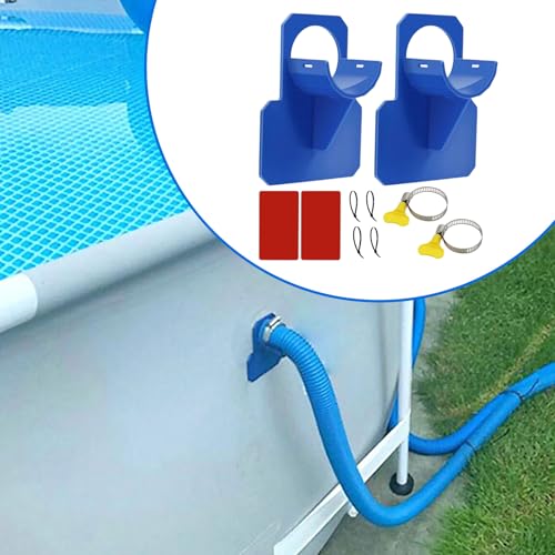 Mixnexorad Pool Schlauchhalter | Pool Wasserschlauch Haltehalterungen,Verstellbare Rohrklemmenhaken Zubehör Für Garten Terrasse Draußen Mixnexorad Pool Schlauchhalter | Pool Wasserschlauch Haltehalterungen,Verstellbare Rohrklemmenhaken Zubehör Für Garten Terrasse Draußen von Mixnexorad