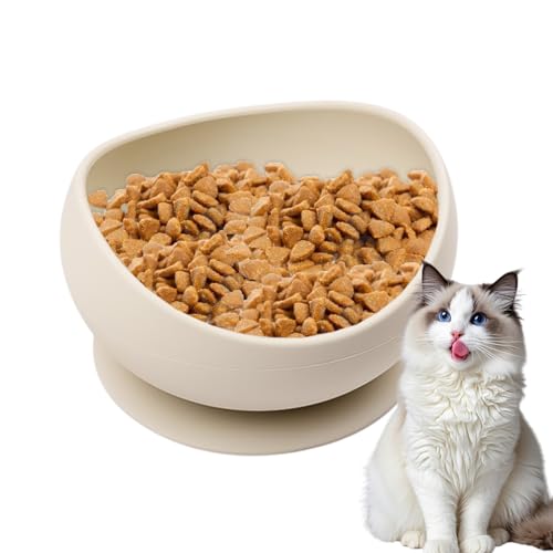 Mixnexorad Silikon Katzennapf,Bartfreundliche Katzenfutterschalen - Erhöhter Rand Verhindert Verschütten Für Hund Katze Futter Wasser Trinknapf Mixnexorad Silikon Katzennapf,Bartfreundliche Katzenfutterschalen - Erhöhter Rand Verhindert Verschütten Für Hund Katze Futter Wasser Trinknapf von Mixnexorad