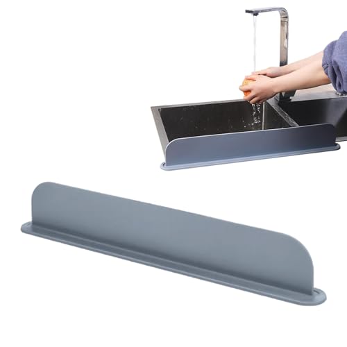 Mixnexorad Spülenkanten-Wasserschutz, Spülbecken-Wassersperre, Wasserspritzschutz Für Die Küche | Spritzschutz Aus Silikon - Wiederverwendbarer Spritzschutz Für Wasserhahn, Geschirrspülen Mixnexorad Spülenkanten-Wasserschutz, Spülbecken-Wassersperre, Wasserspritzschutz Für Die Küche | Spritzschutz Aus Silikon - Wiederverwendbarer Spritzschutz Für Wasserhahn, Geschirrspülen von Mixnexorad