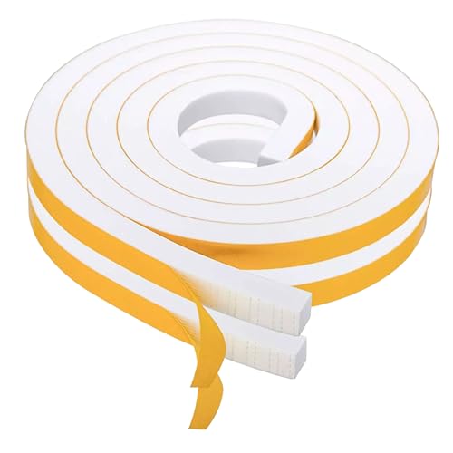 Mixnexorad Wetterdichtung Für Türen - 5 Meter Türdichtung,Isolierendes Klebendes Wasserdichtes Schaumstoffband Für Türen Dusche Garage Mixnexorad Wetterdichtung Für Türen - 5 Meter Türdichtung,Isolierendes Klebendes Wasserdichtes Schaumstoffband Für Türen Dusche Garage von Mixnexorad