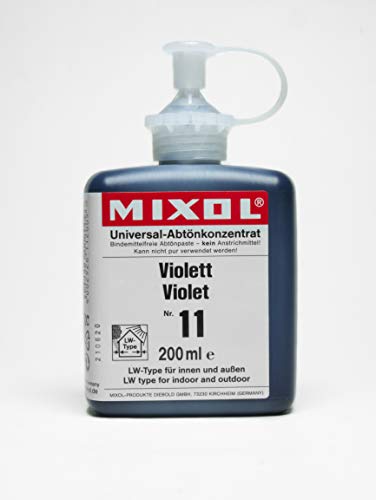 MIXOL 200ml Universal-Abtönkonzentrat # 11 Violett, 4002926112009 von Mixol