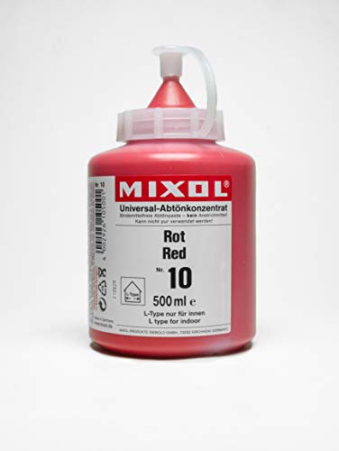 500ml MIXOL # 10 Rot von Mixol