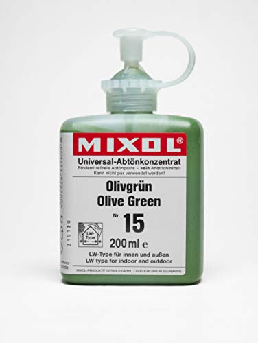 Mixol 200ml Universal-Abtönkonzentrat # 15 Olivgrün, 4002926152005 von Mixol