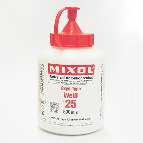 MIXOL Universal-Abtönkonzentrat # 25 Weiß, 500ml von Mixol