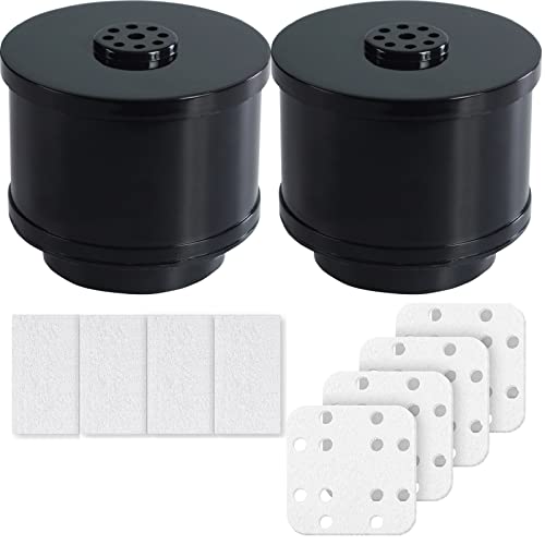 UC5501 Luftbefeuchter-Ersatzfilter, Mineral-Absorptions-Wattepads und Aromatherapie-Wattepads-Set, kompatibel mit Elechome UC5501 Luftbefeuchter von Mixzeny