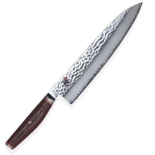 Miyabi 234073-241-0 Gyutoh Kochmesser, Stahl, 240 mm, silber / braun, 39,7 x 7,7 x 2,9 cm von Miyabi