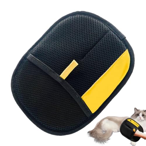 Fell Magnet Handschuhe, Fellmagnet Handschuhe 2025, Doppelseitige Fellpflegehandschuhe Für Katzen/Hunde, Atmungsaktive Haustierhaarentferner Entfernen Sie Tierhaare Von Kleidung, Möbeln And Autositzen von Miyanvuo