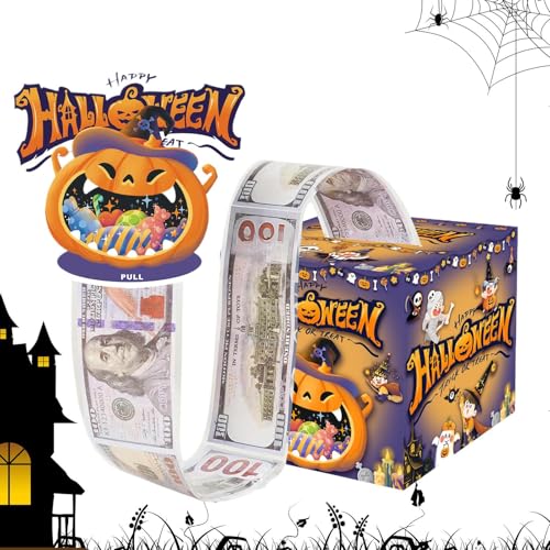 Miyanvuo Geldschachtel Ziehbox | Kreative Halloween Geldbox | Kürbis Deko Party Festlichkeiten Zuhause Fest Accessoires Miyanvuo Geldschachtel Ziehbox | Kreative Halloween Geldbox | Kürbis Deko Party Festlichkeiten Zuhause Fest Accessoires von Miyanvuo