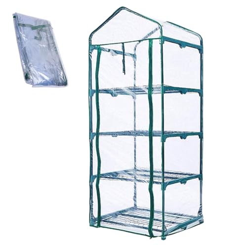 Miyanvuo Gewächshaus Abdeckung Für Hochbeet,PVC Treibhaus Folie - UV-Beständiger Schattensatz Ersatz Für Pflanzen Terrasse Gartenbereich Außen Miyanvuo Gewächshaus Abdeckung Für Hochbeet,PVC Treibhaus Folie - UV-Beständiger Schattensatz Ersatz Für Pflanzen Terrasse Gartenbereich Außen von Miyanvuo