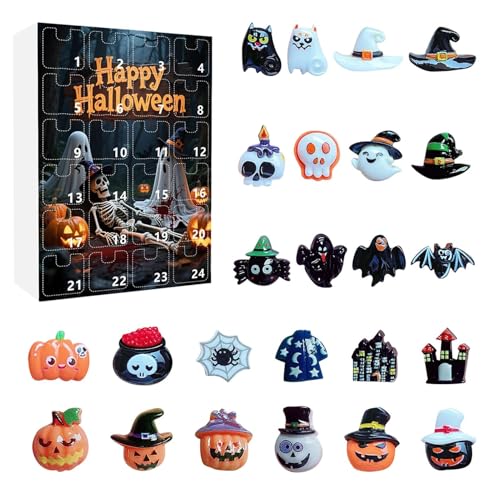 Miyanvuo Halloween Kalender - Halloween Urlaubs Countdown Kalender | Mini Spielfiguren Horror Sammelobjekt Für Männer Kinder Küche Erwachsene Teenager Mädchen Zuhause Frauen Miyanvuo Halloween Kalender - Halloween Urlaubs Countdown Kalender | Mini Spielfiguren Horror Sammelobjekt Für Männer Kinder Küche Erwachsene Teenager Mädchen Zuhause Frauen von Miyanvuo
