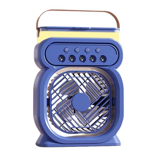Miyanvuo Nebelventilator - Tisch-Nebellüfter Für Persönliche Nutzung | Kühlgerät Mit 0,45L Tank Und 3 Stufen Für Schlafen Reisen Campen Wandern Miyanvuo Nebelventilator - Tisch-Nebellüfter Für Persönliche Nutzung | Kühlgerät Mit 0,45L Tank Und 3 Stufen Für Schlafen Reisen Campen Wandern von Miyanvuo