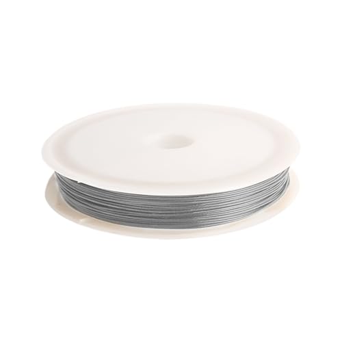 Miyanvuo Perlendraht Zum Auffädeln - Stahlperlendraht für Schmuckherstellung,Flexible Schnur für Armbänder Halsketten Anfänger Bastler Handarbeit Miyanvuo Perlendraht Zum Auffädeln - Stahlperlendraht für Schmuckherstellung,Flexible Schnur für Armbänder Halsketten Anfänger Bastler Handarbeit von Miyanvuo