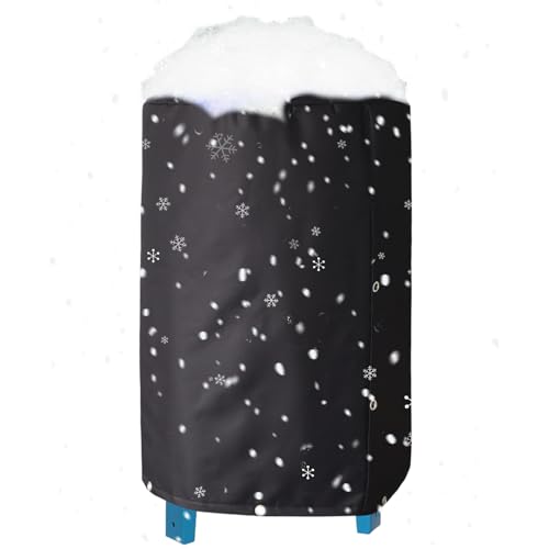 Miyanvuo Runder Wasserdrucktank Deckel,5-Schicht Isolierter Wassertank Schutz - 600D Oxford Stoff Wetterfeste Abdeckhaube Für Garten Rasen Terrasse von Miyanvuo
