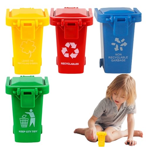 Miyanvuo Spielzeug Mülleimer | Kinder Mülleimer mit Deckel und Rädern | Abfallbehälter mit Eimer als Schreibtischorganizer | für Kinderzimmer Klassenzimmer Büro Geburtstagsfeiern Kleinkindaktivitäten Miyanvuo Spielzeug Mülleimer | Kinder Mülleimer mit Deckel und Rädern | Abfallbehälter mit Eimer als Schreibtischorganizer | für Kinderzimmer Klassenzimmer Büro Geburtstagsfeiern Kleinkindaktivitäten von Miyanvuo