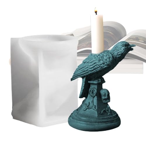 Miyanvuo Vogel Resinform, Halloween Vogelsilikonform Für Harzguss, Multifunktionelle Seifenform Geschenkidee Für Erwachsene Miyanvuo Vogel Resinform, Halloween Vogelsilikonform Für Harzguss, Multifunktionelle Seifenform Geschenkidee Für Erwachsene von Miyanvuo