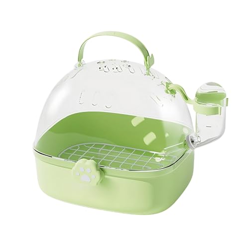 Miyanvuo Vogeltransportbox | PVC Reisekäfig Für Hamster Mit Trinkflasche | Atmungsaktive Tier Transportbox Für Nymphensittiche Chinchillas Unzertrennliche Wellensittiche | Sperling Igel Sittiche Und Miyanvuo Vogeltransportbox | PVC Reisekäfig Für Hamster Mit Trinkflasche | Atmungsaktive Tier Transportbox Für Nymphensittiche Chinchillas Unzertrennliche Wellensittiche | Sperling Igel Sittiche Und von Miyanvuo