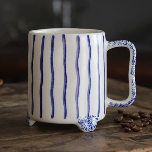 Miyuniq Kaffeetasse groß | 400 ml | Cappuccino Tasse | Handgefertigt | Große Kaffee- Teetasse | Steinguttasse | Kaffeebecher | Teetasse | Große Tasse Miyuniq Kaffeetasse groß | 400 ml | Cappuccino Tasse | Handgefertigt | Große Kaffee- Teetasse | Steinguttasse | Kaffeebecher | Teetasse | Große Tasse von Miyuniq