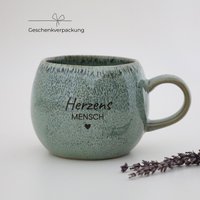 Personalisierte Tasse | Individuelles Geschenk Für Sie Und Ihn Herzensmensch Kaffeetasse Teetasse Personalisiert von MiyuniqMoments