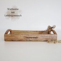 Tablett Personalisiert | Herzensmensch Geschenk Lieblingsmensch Für Mama Oma Geburtstagsgeschenk Mitbringsel Einweihung Tablett Personalisiert | Herzensmensch Geschenk Lieblingsmensch Für Mama Oma Geburtstagsgeschenk Mitbringsel Einweihung von MiyuniqMoments
