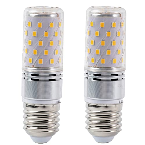 E27 LED Glühbirne 9W Warmweiß 3000K, E27 Edison Schraubbirne entspricht 100W Halogenbirne, E27 LED Mais Glühbirne für Schreibtischlampe, Nicht dimmbar, AC 175-265V, 360° Abstrahlwinkel, 2er Pack von Mizlay