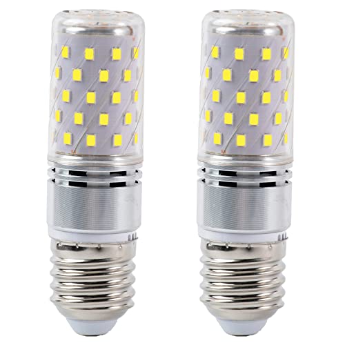 E27 LED Glühbirne 9W Kaltweiß 6000K, E27 Edison Schraubbirne 1200LM entspricht 100W Halogenbirne, E27 LED Maisbirne für Schreibtischlampe, Nicht dimmbar, AC 175-265V, 360° Abstrahlwinkel, 2er Pack von Mizlay