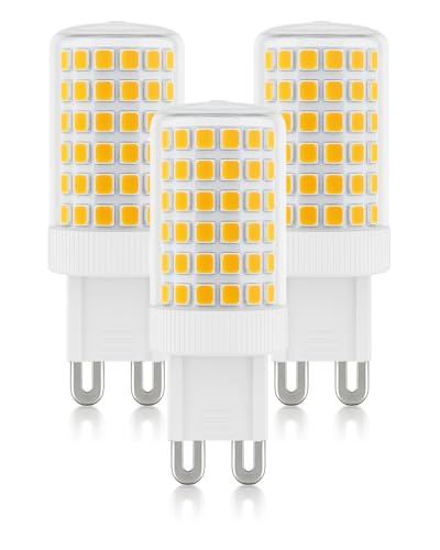 Mizlay LED Leuchtmittel G9 8W 880LM Ersatz 60W 80W 100W Halogenlampe, G9 LED Lampen Warmweiß 3000K,AC220-230V GU9 Birne Steckbirnen Kein Flackern Nicht Dimmbar 3er Mizlay LED Leuchtmittel G9 8W 880LM Ersatz 60W 80W 100W Halogenlampe, G9 LED Lampen Warmweiß 3000K,AC220-230V GU9 Birne Steckbirnen Kein Flackern Nicht Dimmbar 3er von Mizlay