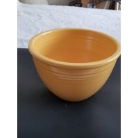 Vintage Fiesta Homer Laughlin Gelbe Rührschale # 4 Art Deco Vintage Fiesta Homer Laughlin Gelbe Rührschale # 4 Art Deco von MjMirage