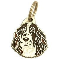 Hundemarke Mit Gravur, Kollektion Mjavhov, Springer Spaniel von MjavHov