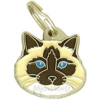 Katzenmarke Mit Gravur, Mjavhov, Ragdoll-Katze von MjavHov