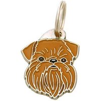 Mjavhov Hundemarke Mit Gravur Brüsseler Griffon von MjavHov