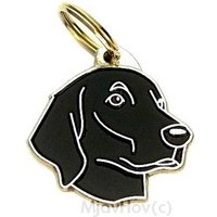 Mjavhov Hundemarke Mit Gravur - Flat-Coated Retriever von MjavHov